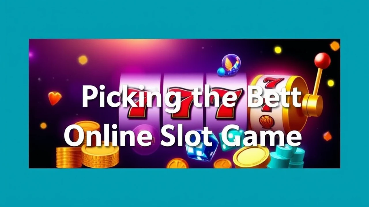 The Definitive Handbook to Picking the Best Online Slot Game